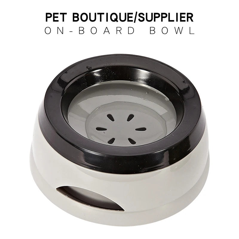 Floating No-Spill Pet Bowl – Portable & Practical
