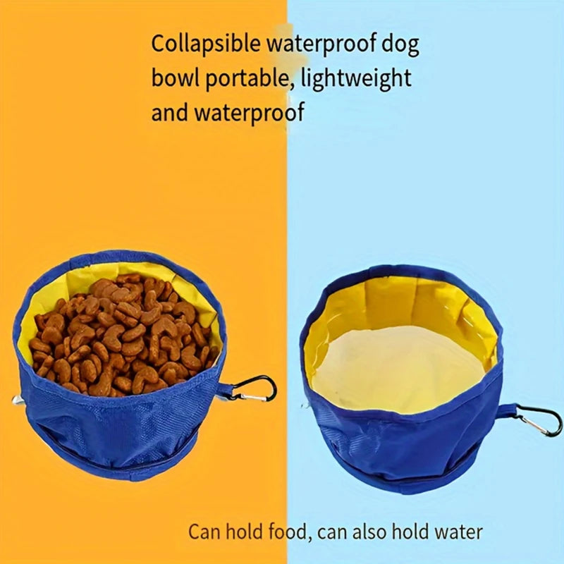 Portable Collapsible Pet Bowl – Food & Water