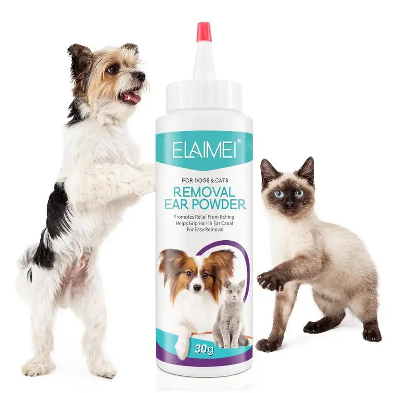 Pet Ear Powder – Safe Cleaner & Odor Control