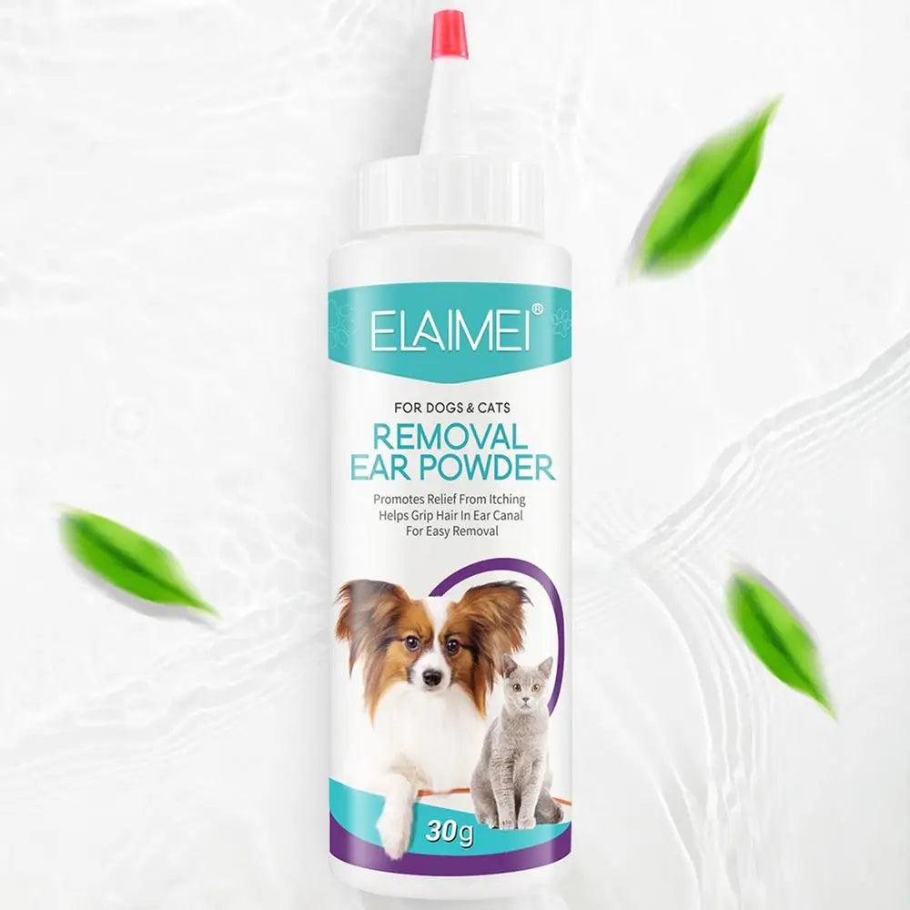 Pet Ear Powder – Safe Cleaner & Odor Control