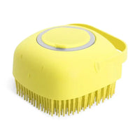Silicone Pet Shampoo Brush – Soft & Gentle