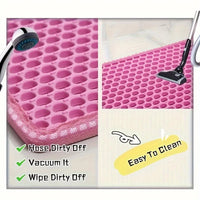 Honeycomb Cat Litter Mat – Waterproof & Easy to Clean
