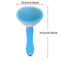 Pet Hair Remover Brush – Non-Slip Stainless Steel