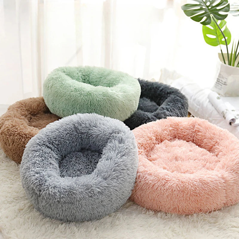 Plush Winter Pet Nest – Warm, Washable & Cozy Bed for Cats and Dogs