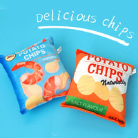 Funny Plush Dog Toy – Squeaky & Bite-Resistant