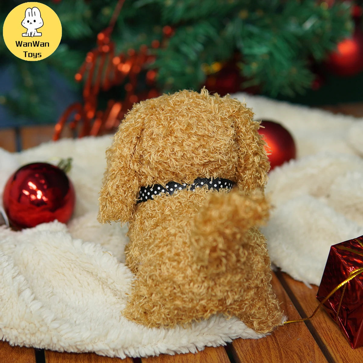 Interactive Plush Puppy Toy – Barking & Fun