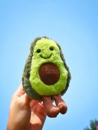 Cute Avocado Plush Pet Toy – Soft & Fun