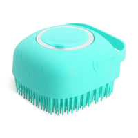 Silicone Pet Shampoo Brush – Soft & Gentle