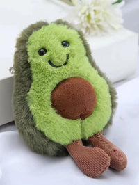 Cute Avocado Plush Pet Toy – Soft & Fun