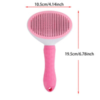 Pet Hair Remover Brush – Non-Slip Stainless Steel