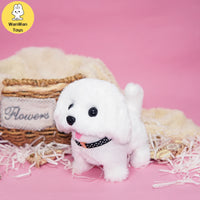 Interactive Plush Puppy Toy – Barking & Fun