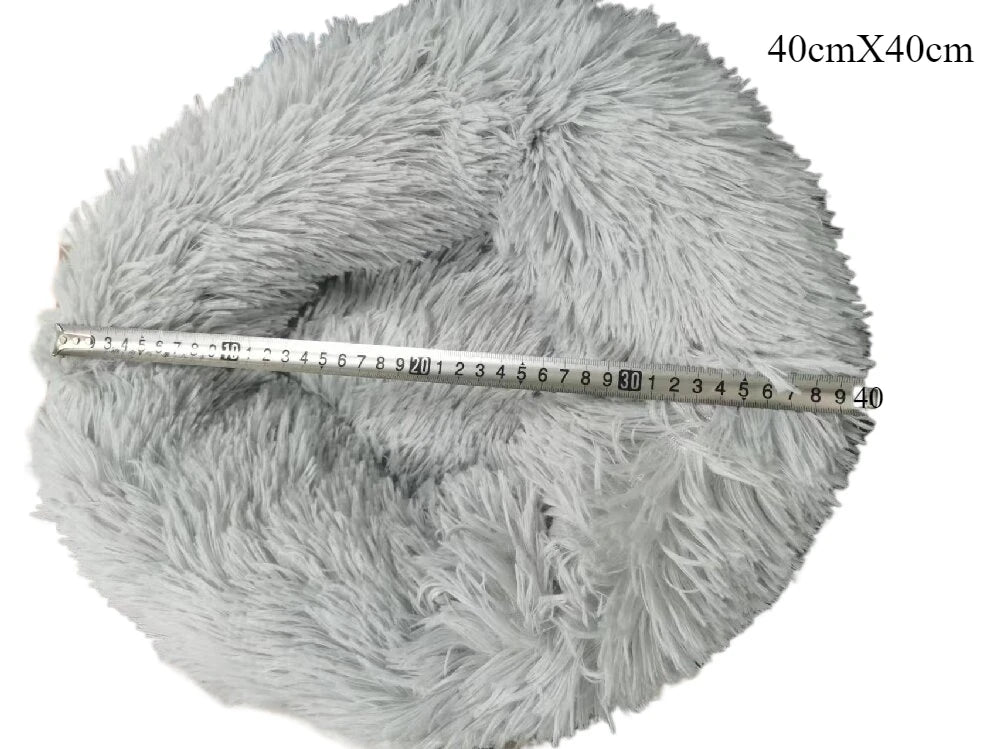 Plush Winter Pet Nest – Warm, Washable & Cozy Bed for Cats and Dogs