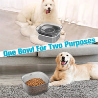 2L Anti-Splash Pet Water Bowl – Large Capacity