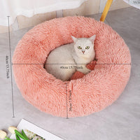 Plush Winter Pet Nest – Warm, Washable & Cozy Bed for Cats and Dogs