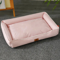 Square Dog & Cat Bed – Soft, Waterproof & Bite-Resistant