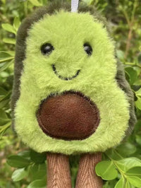 Cute Avocado Plush Pet Toy – Soft & Fun