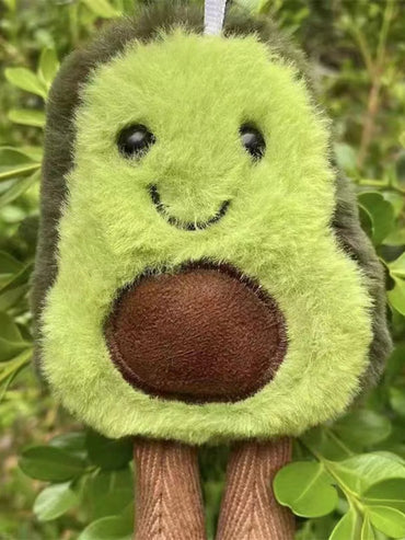 Cute Avocado Plush Pet Toy – Soft & Fun