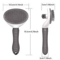 Pet Hair Remover Brush – Non-Slip Stainless Steel