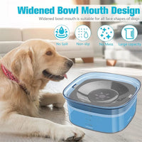 2L Anti-Splash Pet Water Bowl – Large Capacity