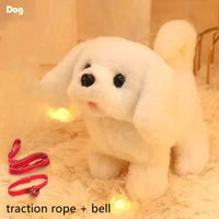 Interactive Plush Puppy Toy – Walks, Barks & Wags Tail