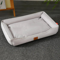 Square Dog & Cat Bed – Soft, Waterproof & Bite-Resistant