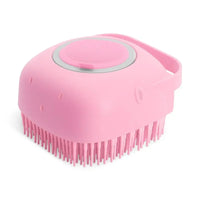 Silicone Pet Shampoo Brush – Soft & Gentle