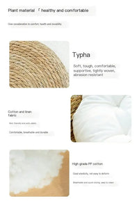 Handmade Woven Cat Nest – Washable & Cozy