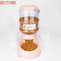 Large Capacity Pet Feeder & Water Bowl – Automatic & Convenient