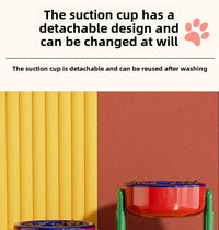 Adjustable Slow Feed Pet Bowl – Double & Foldable