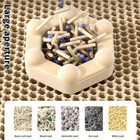 Honeycomb Cat Litter Mat – Waterproof & Easy to Clean