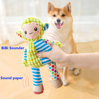 Interactive Plush Pet Toy – Squeaky & Bite-Resistant