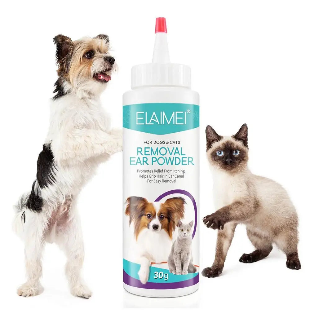 Pet Ear Powder – Safe Cleaner & Odor Control