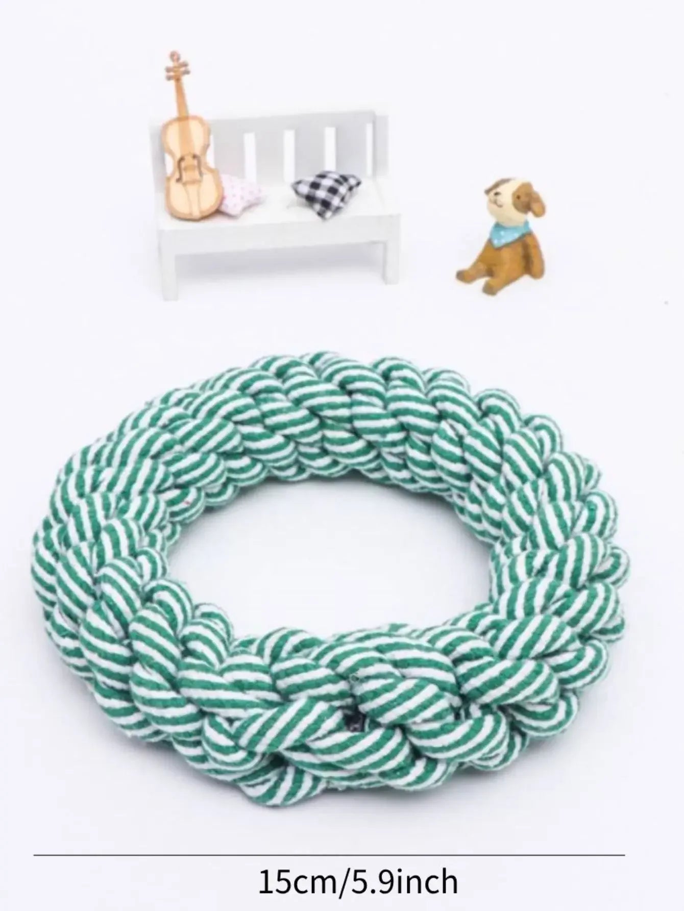 Durable Rope Dog Toy – Chew & Bite Resistant