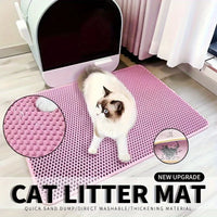 Honeycomb Cat Litter Mat – Waterproof & Easy to Clean
