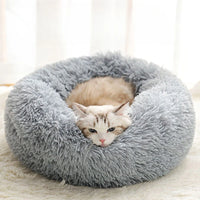 Plush Winter Pet Nest – Warm, Washable & Cozy Bed for Cats and Dogs