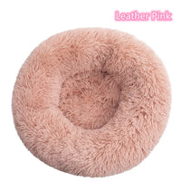 Super Soft Plush Donut Cat Bed – Washable & Cozy