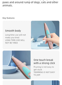 Electric Pet Hair Trimmer – Professional Grooming