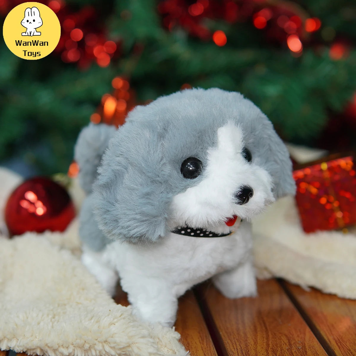Interactive Plush Puppy Toy – Barking & Fun