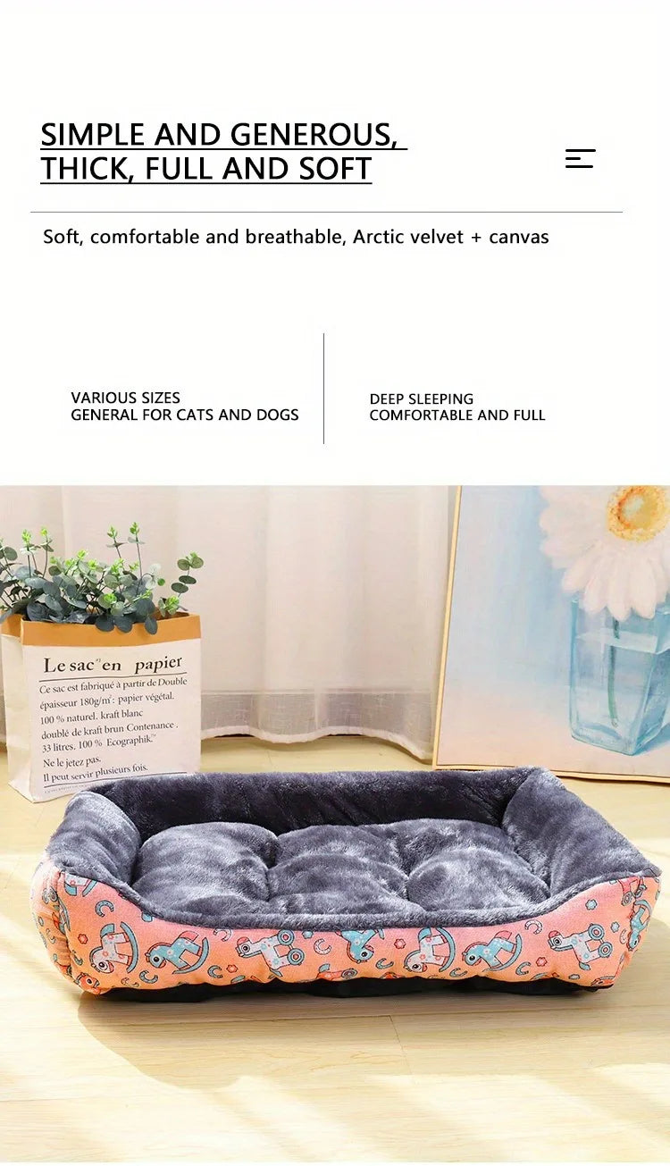 Cozy Pet Bed Sofa – Dogs & Cats