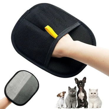 Pet Grooming Gloves – Hair Remover for Dogs & Cats