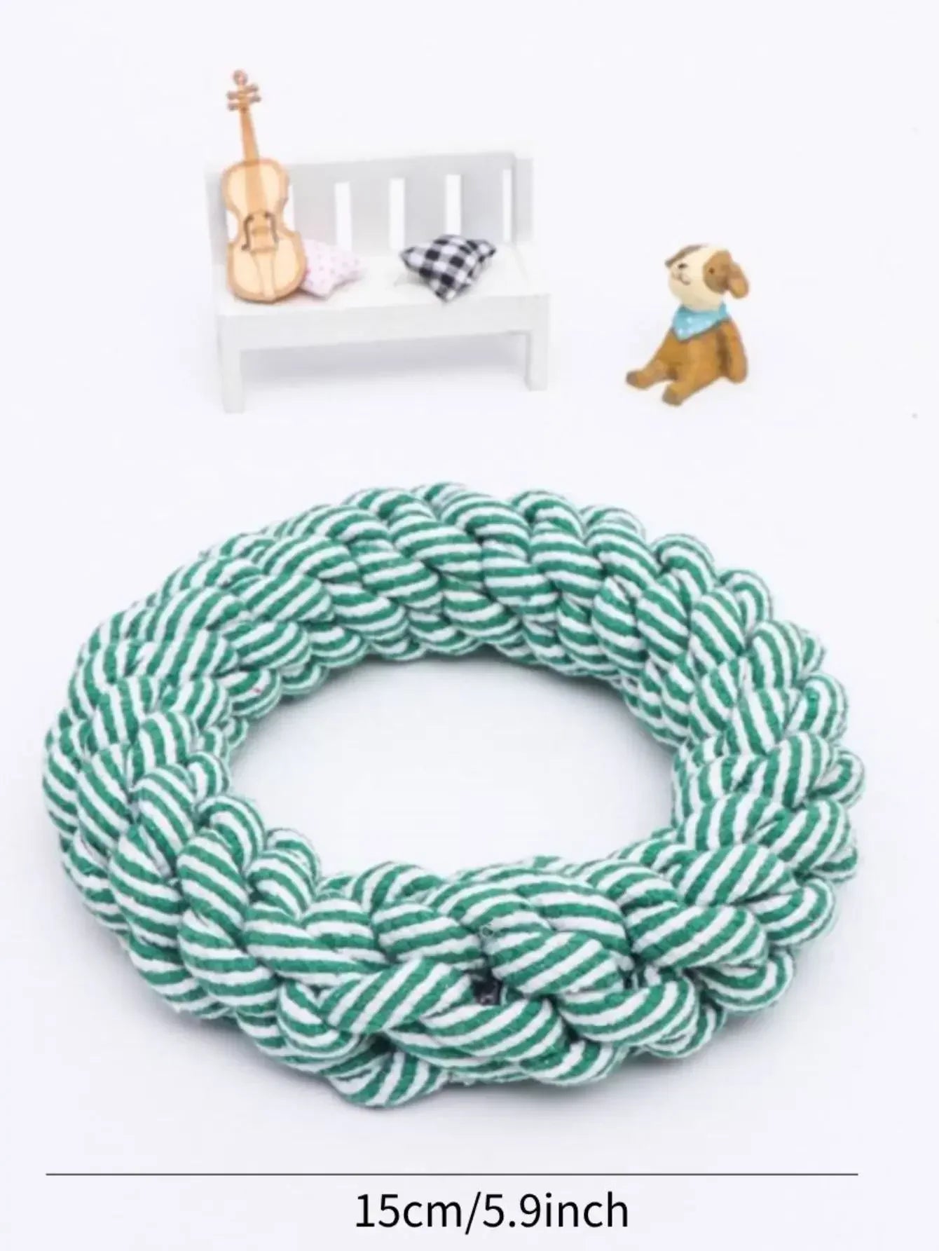 Durable Rope Dog Toy – Chew & Bite Resistant