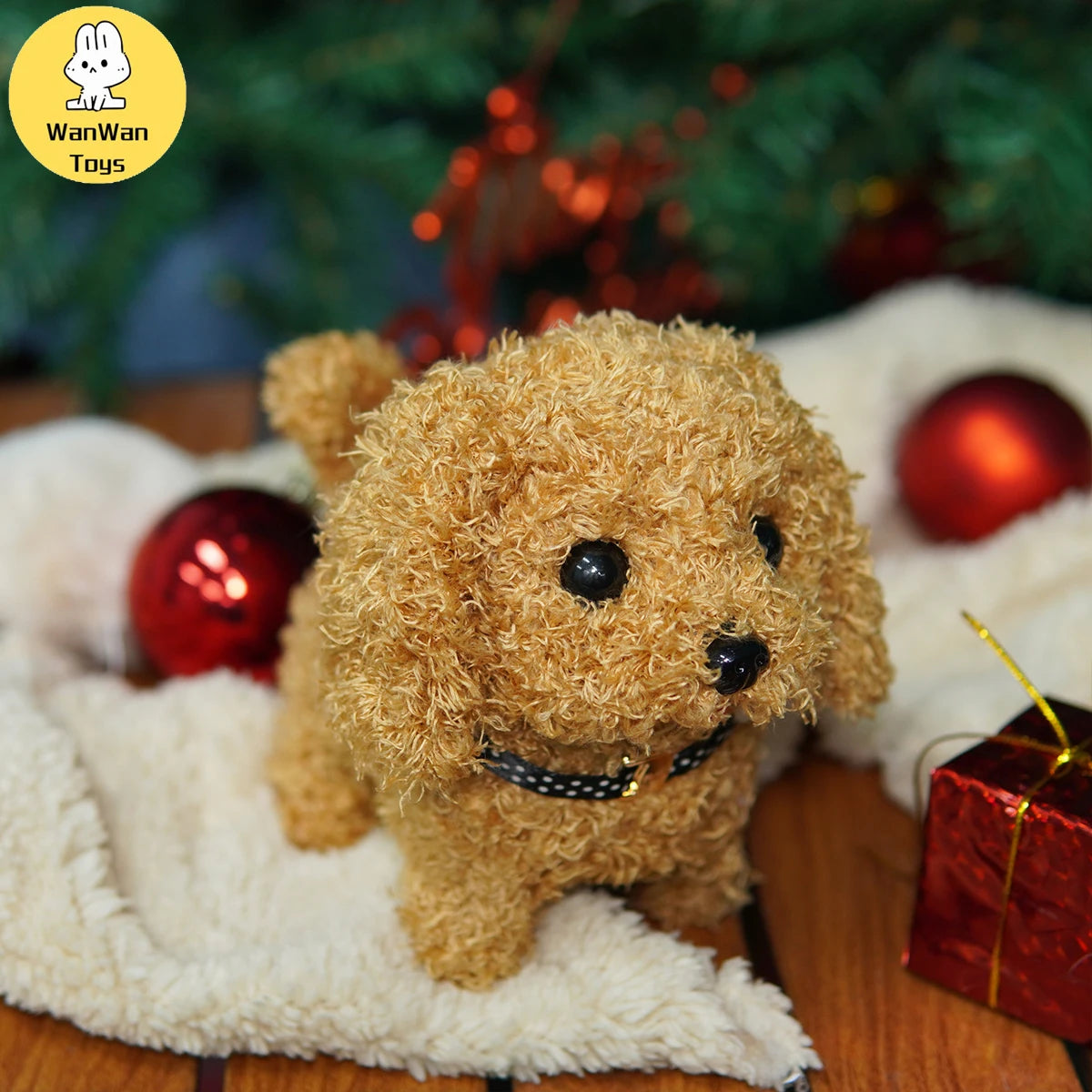 Interactive Plush Puppy Toy – Barking & Fun