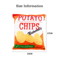 Funny Plush Dog Toy – Squeaky & Bite-Resistant