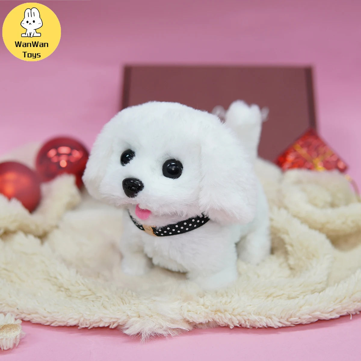 Interactive Plush Puppy Toy – Barking & Fun