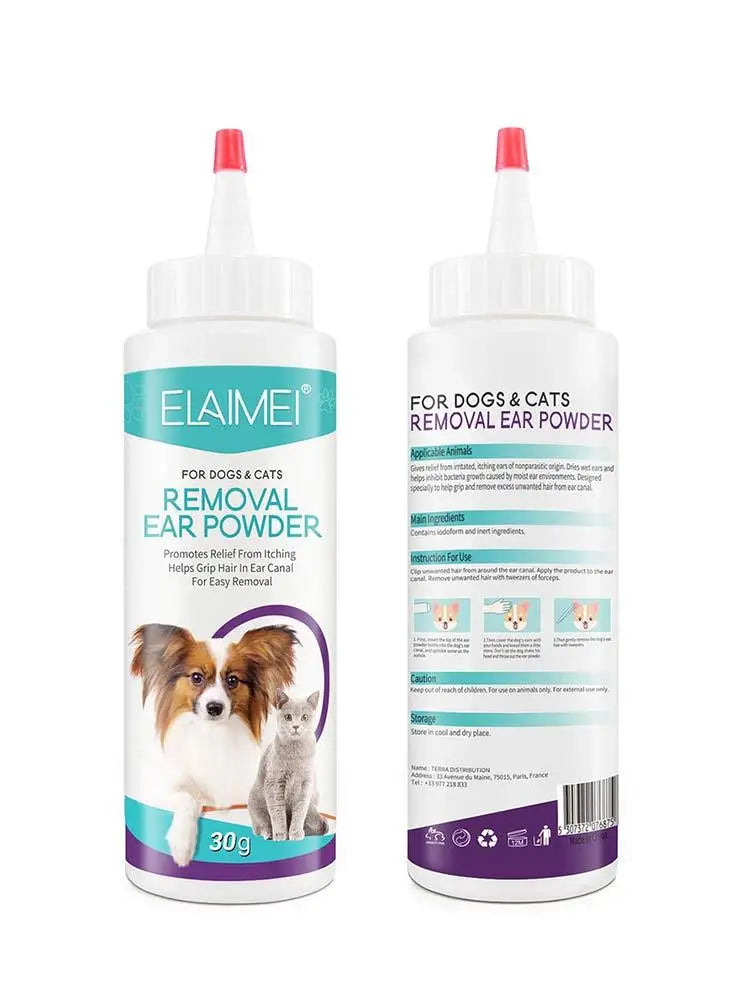 Pet Ear Powder – Safe Cleaner & Odor Control