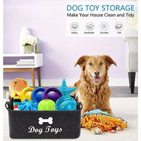 Felt Pet Toy Storage Box – Organize with Ease